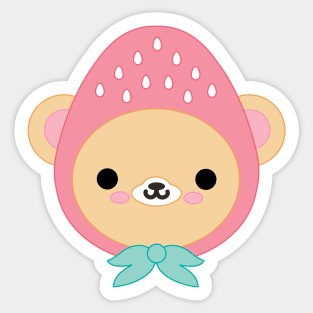 Strawbeary Sticker